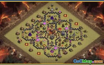 Clash of Clans Base Layouts & Copy Links for Town Hall 10 #29536