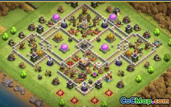 Clash of Clans Base Layouts & Copy Links for Town Hall 11 #27769