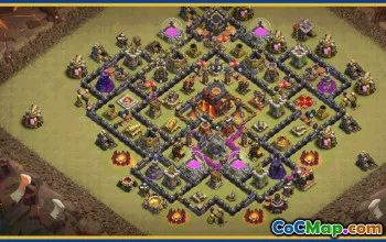 Clash of Clans Base Layouts & Copy Links - Town Hall 10 & More #29998