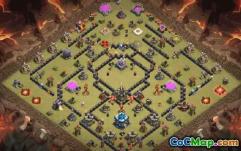 Clash of Clans Base Layouts & Copy Links | Town Hall 13, War, Trophy #33438