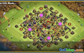 Clash of Clans Base Layouts for Town Hall 10 | CoC Maps & Links #30088
