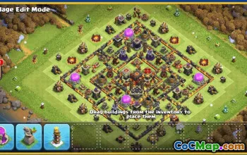 Clash of Clans Base Layouts for Town Hall 10 | Home, Th, War & More #30283