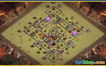 Clash of Clans Base Layouts for Town Hall 10 | Maps & Links #29082
