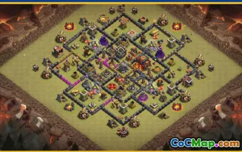 Clash of Clans Base Layouts for Town Hall 10 & More #29303
