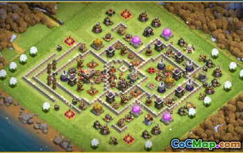 Clash of Clans Base Layouts for Town Hall 11 & More #30141
