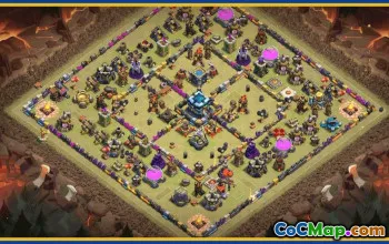 Clash of Clans Base Layouts for Town Hall 13 | CoC Map & Tips #29911