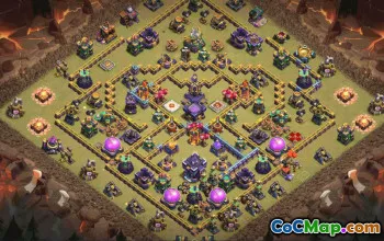 Clash of Clans Base Layouts for Town Hall 15 | CoC Map & Links #32790