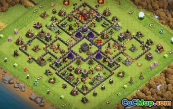 Clash of Clans Base Layouts & Links for TH10 Town Hall #32159