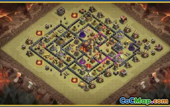 Clash of Clans Base Layouts & Links for Town Hall 10, War & More #29665