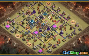 Clash of Clans Base Layouts & Links - TH13 Town Hall, War & More #29640