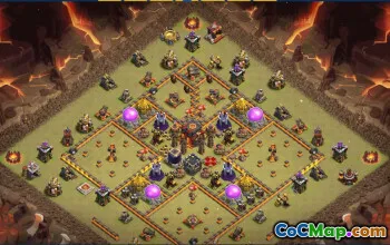 Clash of Clans Base Layouts & Links – Town Hall 10, Farming & Trophy #31147