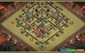 Clash of Clans Base Layouts & Links | Town Hall 10, War & Trophy Bases #29211