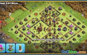 Clash of Clans Base Layouts & Links – Town Hall 10, War & Trophy Bases #30476