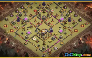 Clash of Clans Base Layouts & Links | Town Hall 11, War, Farming #29239