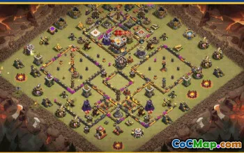 Clash of Clans Base Layouts & Links | Town Hall 11, War, Trophy #28312