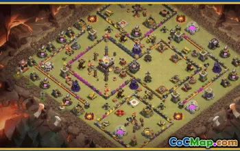 Clash of Clans Base Layouts & Links - Town Hall 11, War, Trophy #29242