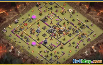 Clash of Clans Base Layouts & Links | Town Hall 11, War, Trophy #29776