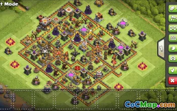 Clash of Clans Base Layouts & Links – Town Hall 11, War, Trophy #33586