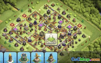 Clash of Clans Base Layouts & Links | Town Hall 11, War, Trophy #33951