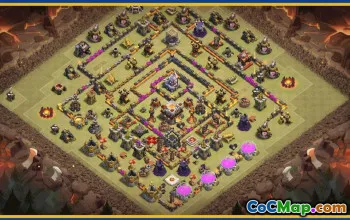 Clash of Clans Base Layouts & Links | Town Hall 11, War & Trophy Bases #29701