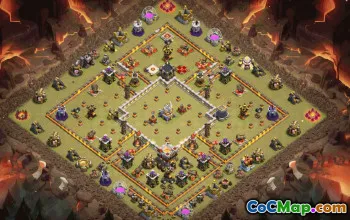 Clash of Clans Base Layouts & Links | Town Hall 11, War & Trophy Bases #31255