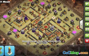 Clash of Clans Base Layouts & Links - Town Hall 11, War & Trophy Bases #32667