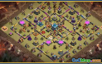 Clash of Clans Base Layouts & Links | Town Hall 13, War & Farming #30369