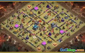 Clash of Clans Base Layouts & Links | Town Hall 13, War & Trophy Bases #29501