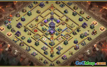 Clash of Clans Base Layouts & Links | Town Hall 15, War, Trophy #28718
