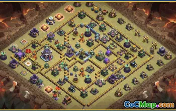 Clash of Clans Base Layouts & Links | Town Hall 15, War, Trophy #29925