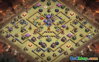 Clash of Clans Base Layouts & Links | Town Hall 15, War, Trophy #30876