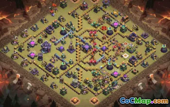Clash of Clans Base Layouts & Links | Town Hall 15, War, Trophy #32935