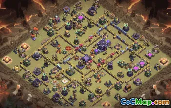 Clash of Clans Base Layouts & Links | Town Hall 15, War & Trophy Bases #31198