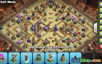 Clash of Clans Base Layouts & Links | Town Hall 15, War & Trophy Bases #31547