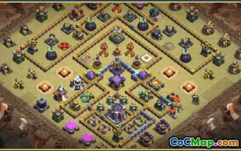 Clash of Clans Base Layouts & Map Links – Town Hall 15 #30062