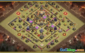 Clash of Clans Base Layouts & Maps for Town Hall 11 #29876