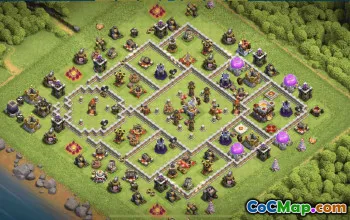 Clash of Clans Base Layouts & Maps - Town Hall 11, War & More #33342