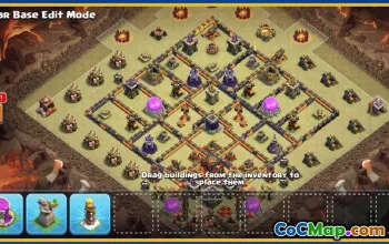Clash of Clans Base Layouts - Town Hall 10, War & Trophy Bases #30238