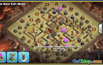 Clash of Clans Base Layouts | Town Hall 10, War & Trophy Bases #30397