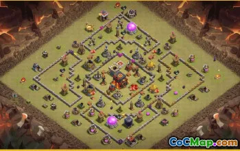 Clash of Clans Base Layouts | Town Hall 10, War & Trophy Maps #28967