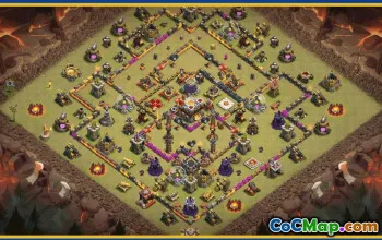 Clash of Clans Base Layouts | Town Hall 11, Home, Trophy & Farming #28939