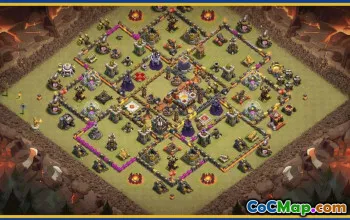 Clash of Clans Base Layouts – Town Hall 11, Home, Trophy & Farming #29370