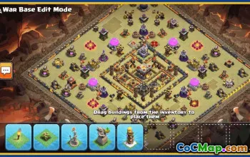 Clash of Clans Base Layouts & Town Hall 11 War & Trophy Bases #30389