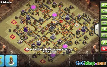 Clash of Clans Base Layouts | Town Hall 11, War & Trophy Maps #32666