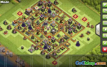 Clash of Clans Base Layouts | Town Hall 11, War & Trophy Maps #33304