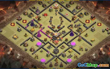 Clash of Clans Base Layouts | Town Hall 11, War, Trophy & More #30742