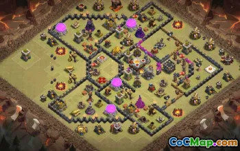 Clash of Clans Base Layouts | Town Hall 11, War, Trophy & More #31020
