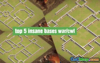 Clash of Clans Base Layouts | Town Hall 11, War, Trophy & More #32820