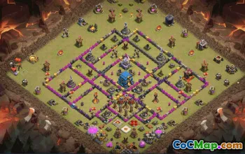 Clash of Clans Base Layouts | Town Hall 12, War & Trophy Maps #31758