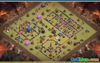 Clash of Clans Base Layouts | Town Hall 12, War, Trophy & More #30114
